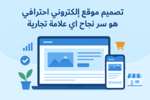 تصميم موقع الكتروني تجاري